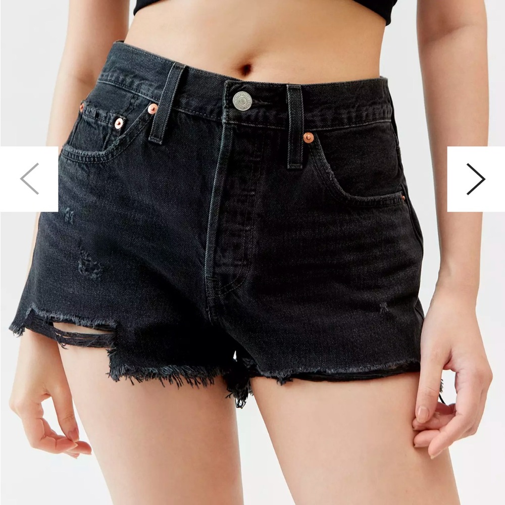 NWT Levi’s 501 100% Cotton High Rise Cutoff Shorts